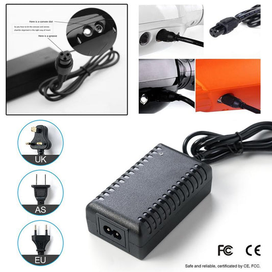 Cargador Rápido 42V 2A para Patinetes Eléctricos
