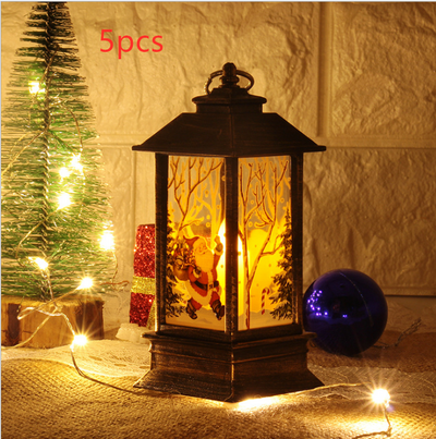 Decoración Navideña LED - Papá Noel y Muñeco de Nieve Iluminado - Image 29