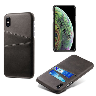 Funda Protectora con Ranura para Tarjetas Compatible con iPhone XS - Image 12