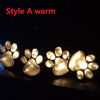 Luces Solares Decorativas con Huella de Pata - Lámparas LED para Jardín - Image 16
