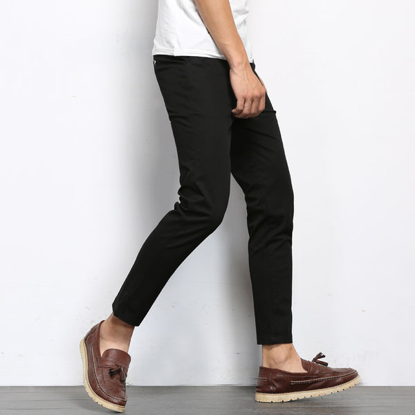 Pantalones Cortos Ajustados en Colores Sólidos para Hombre
