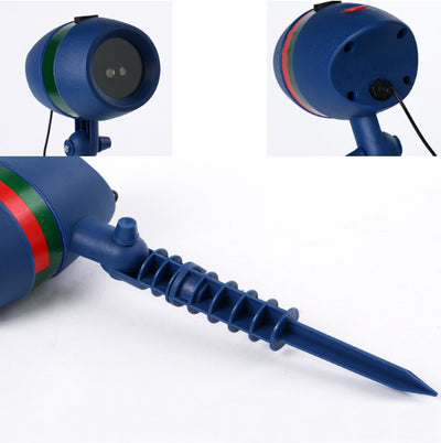 Proyector LED Láser Navideño Impermeable con Luces Disco para Exteriores - Image 6