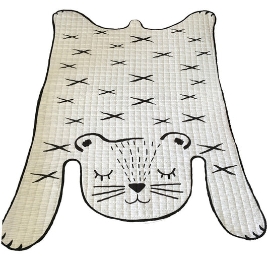 Tapete de Juego para Bebés Tigre Blanco - Alfombra Infantil Suave para Desarrollo - Image 10
