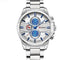 Reloj de Acero Inoxidable Premium de Marca Reconocida