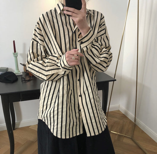 Camisa Vintage a Rayas Court - Image 7