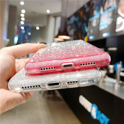 Funda iPhone con Brillo y Purpurina - Protección Elegante Compatible con Apple - Image 7