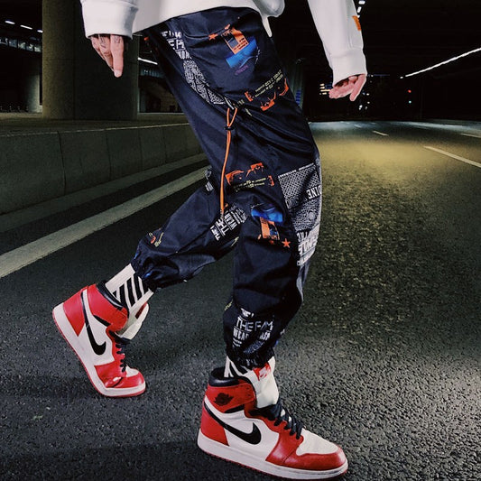 Pantalones Hip Hop con Bolsillos Laterales - Joggers Casuales para Hombre - Image 2