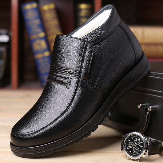 Botas Altas de Invierno para Hombre con Terciopelo