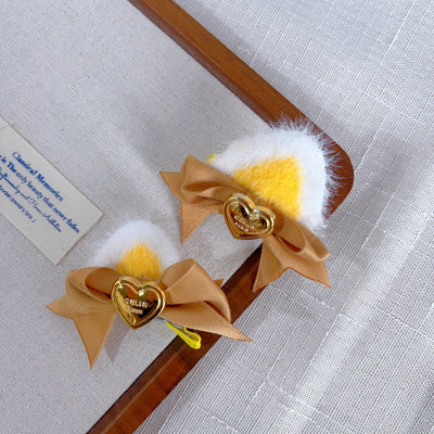 Pasador de Orejas de Gato con Moño Adorable - Image 15