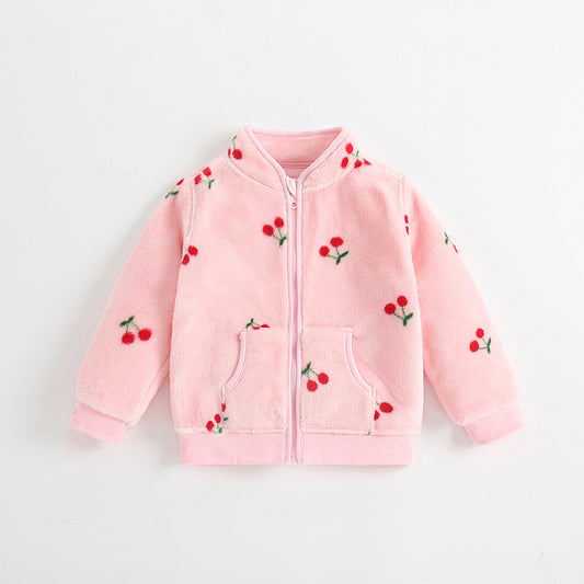 Abrigo Estilo Vaquero Franela para Niños - Image 2