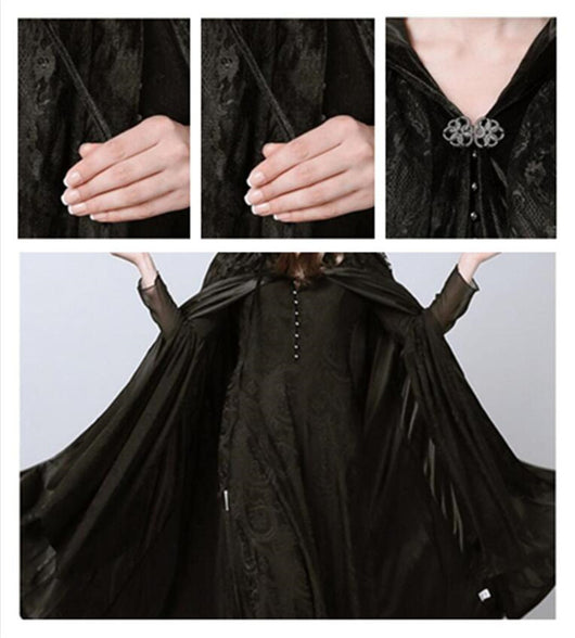 Capa de Encaje Halloween Elegante - Image 2