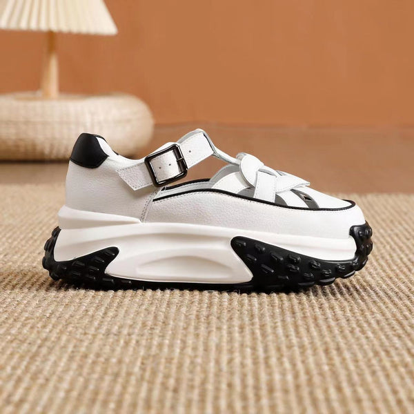 Sandalias Plataforma Transpirables con Diseño Calado para Mujer - Image 10