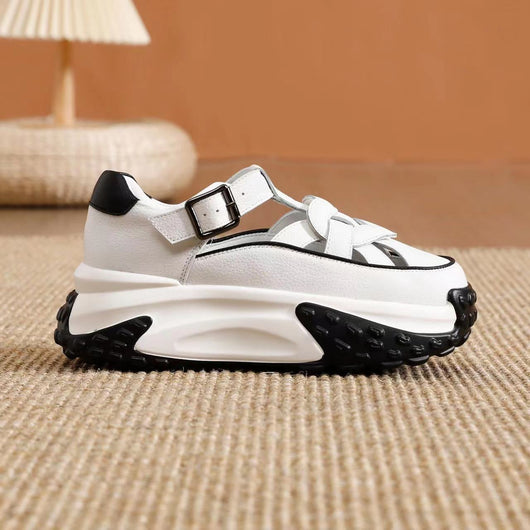 Sandalias Plataforma Transpirables con Diseño Calado para Mujer - Image 10