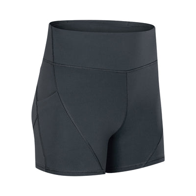 Shorts Deportivos Antitranspiración de Cintura Alta para Mujer con Bolsillos Laterales - Image 15