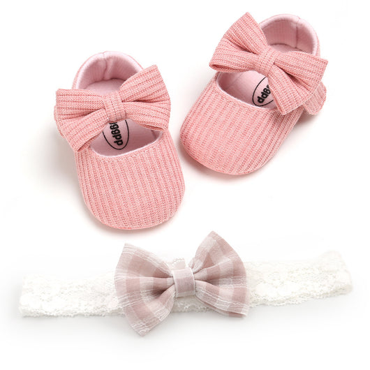 Zapatos para Bebé Niña Primeros Pasos Suela Suave Algodón Princesa - Image 13