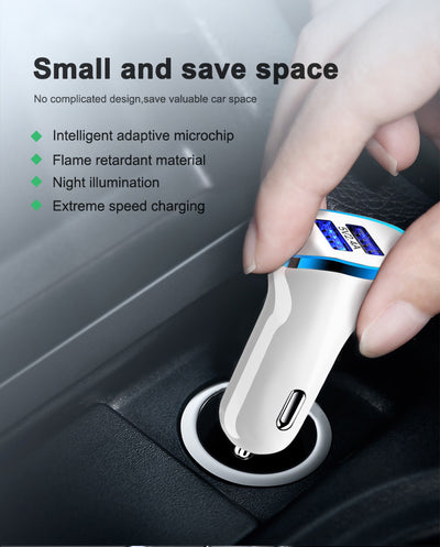 Cargador de Auto Dual USB de Alta Velocidad - Image 3