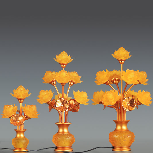 Lámpara LED Lotus para Buda - Iluminación Decorativa del Hogar