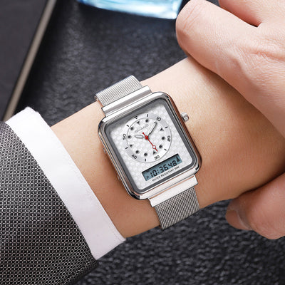 Reloj Empresarial Multifunción con Tecnología Electrónica para Hombre - Image 3