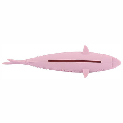 Juguete Interactivo de Silicona para Gatos - Forma de Pez con Hierba Gatera y Limpiador de Dientes - Image 11