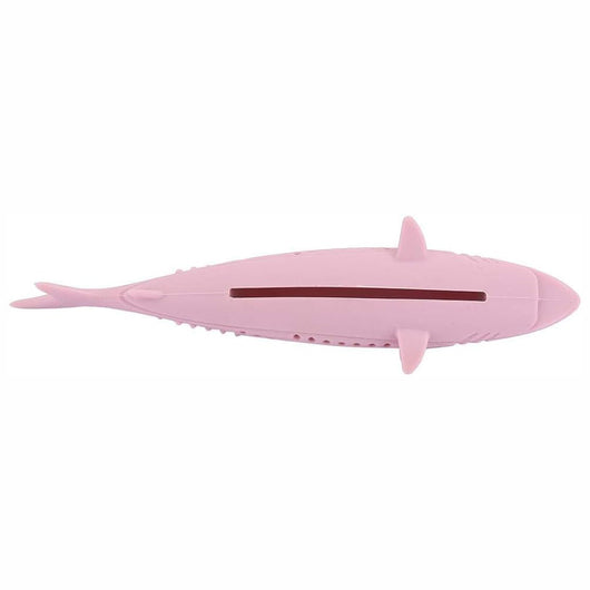 Juguete Interactivo de Silicona para Gatos - Forma de Pez con Hierba Gatera y Limpiador de Dientes - Image 11