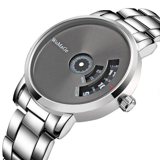 Reloj de Cuarzo con Banda de Acero Aleación de Aluminio - Image 5