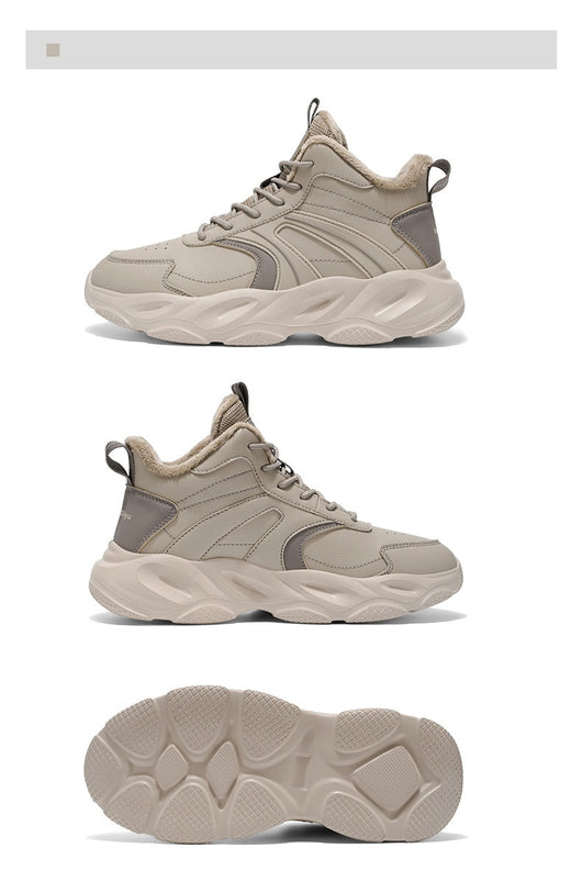 Zapatos de Algodón Gruesos para Hombre - Comodidad Casual y Deportiva - Image 32