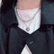 Frosty Wind Hip Hop Love Heart Pendant Necklace Option 2