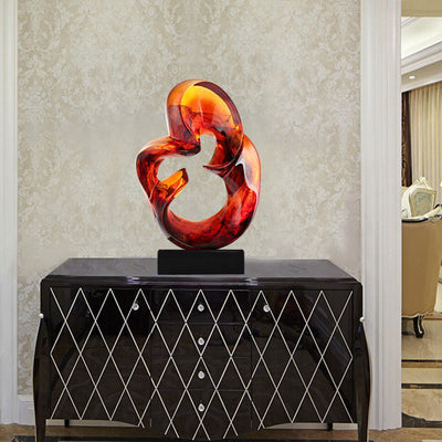 Ornamento de Resina Transparente con Efecto Cristal - Image 3