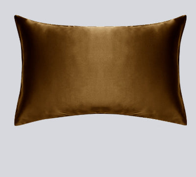 Funda de Almohada de Seda Doble Cara - Color Liso Individual - Image 12
