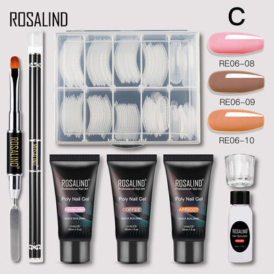 Kit de Extensión de Uñas en Gel Líquido Modelador Rápido 30ML - 3 Piezas - Image 4