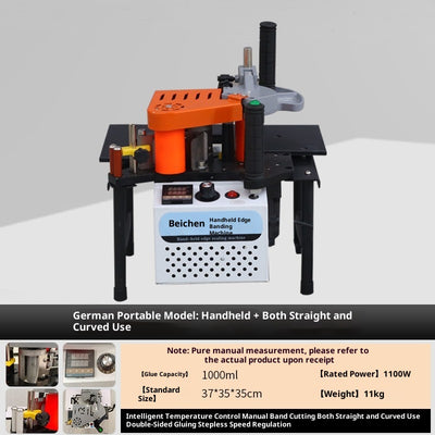 Máquina Portátil de Canteado para Carpintería y Decoración - Image 2