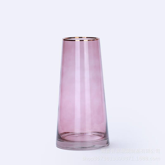 Jarrón de Vidrio Dorado Elegante para Restaurante y Hogar - Image 6