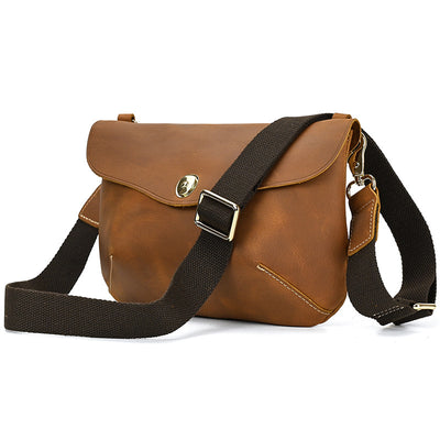 Bolso Tote de Cuero Crazy Horse Gran Capacidad - Image 24