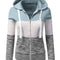 Sudadera con Capucha Colorblock