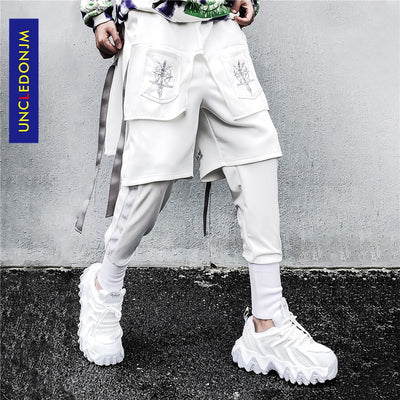 Pantalones Sueltos Efecto Dos Piezas - Diseño Moderno Noveno - Image 5