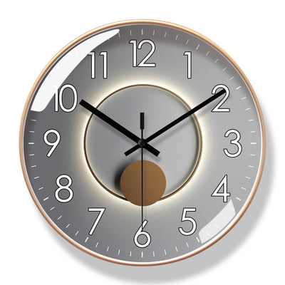 Reloj de Pared Silencioso Lujo Americano para Sala de Estar - Image 6