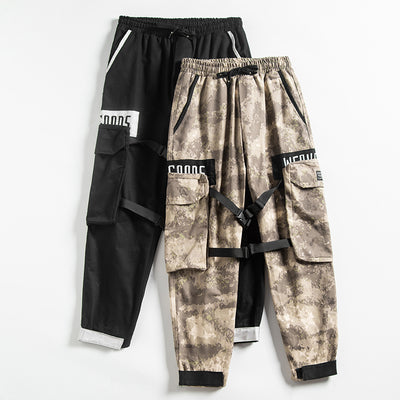Pantalones Deportivos Holgados de Corte Recto para Hombre