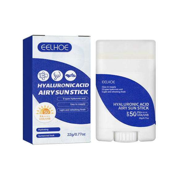 Protector Solar en Barra SPF50 con Ácido Hialurónico - Hidratante y Resistente al Agua