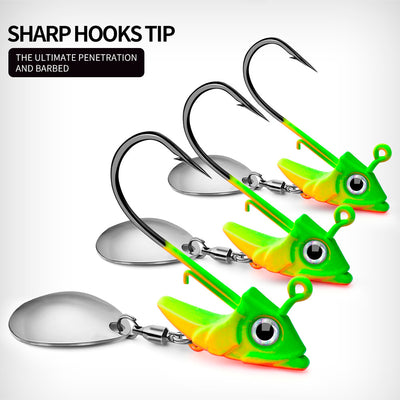 Anzuelo Jig con Contrapeso para Pesca de Fondo - Accesorios de Pesca - Image 17