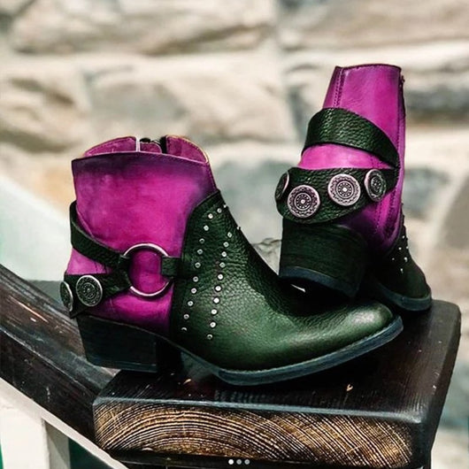 Botas de Cuero Juti para Otoño e Invierno - Image 2