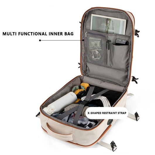 Mochila Oxford Casual Versátil para Hombre - Image 13
