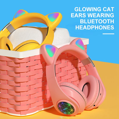 Auriculares Inalámbricos Deportivos con Diseño de Orejas de Gato - Image 16