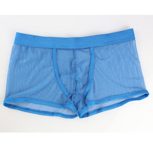 Bóxers Transparentes de Malla Cintura Baja para Hombre - Image 4