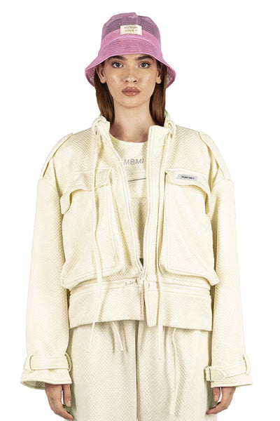 Chaqueta Suelta con Cierre de Cremallera - Diseño Moderno y Versátil - Image 4