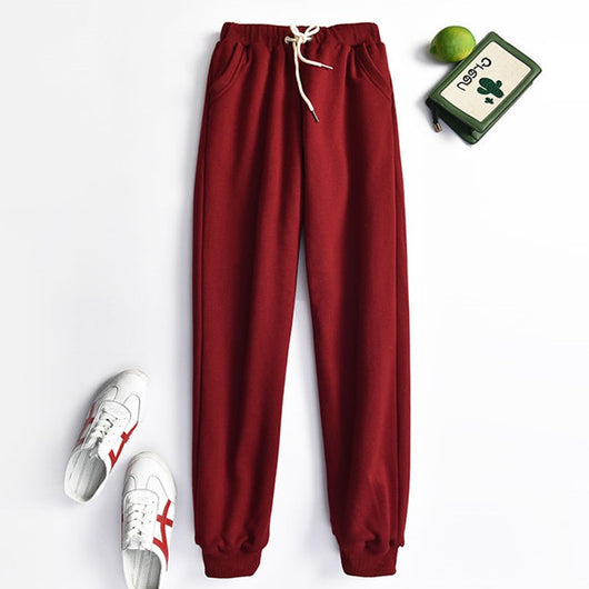 Pantalones de Buzo Mujer Lana Cachemira Otoño Invierno Comfort Plus - Image 15