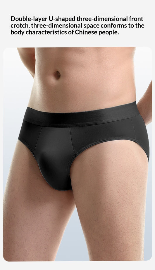 Calzoncillos Hombre Talla Grande Estilo Europeo - Tela Seda de Hielo Transpirable - Image 16