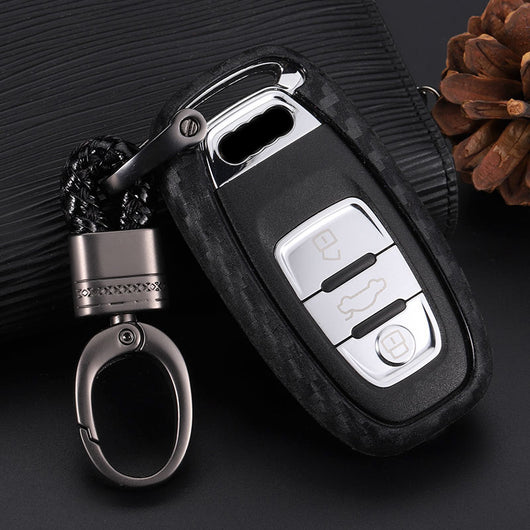 Funda para Llaves de Auto en Fibra de Carbono y Silicona - Image 10