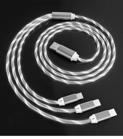 Cable LED Sincronizado 3 en 1 para Carga Rápida - Image 12
