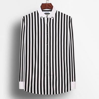 Camisa Casual de Algodón con Manga Larga - Image 7