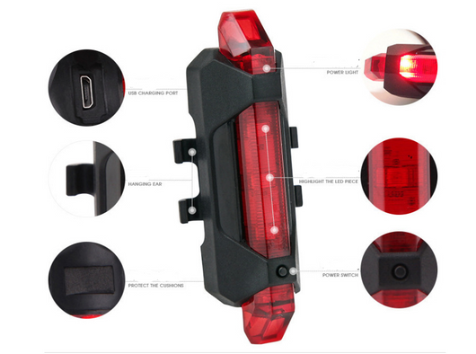 Kit Completo de Iluminación LED para Bicicleta de Montaña con Binoculares - Image 4